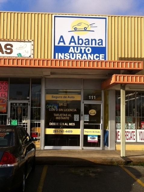 Houston Auto Insurance A Abana on Little York