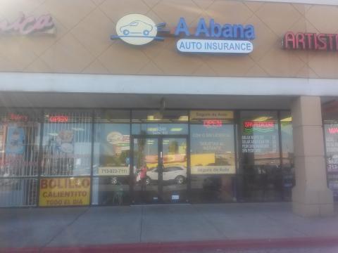 Houston Car Insurance A Abana on Telephone