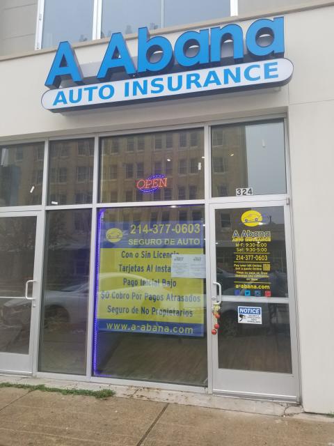 Dallas Car Insurance A Abana on Jefferson